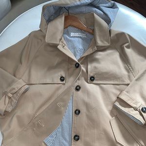 Ulla Johnson Camel, Hooded Blazer small